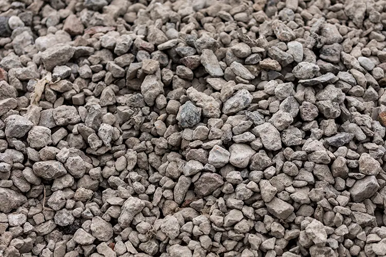 2½" recycled clean stone aggregate